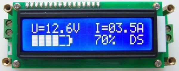 Battery fuel gauge for 48V battery